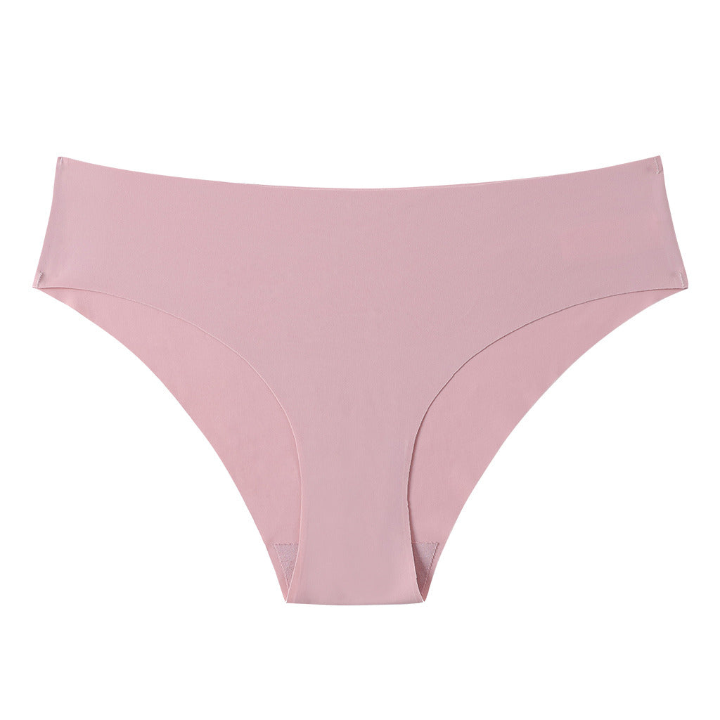 Low-Rise Seamless Bikini Underwear for Women