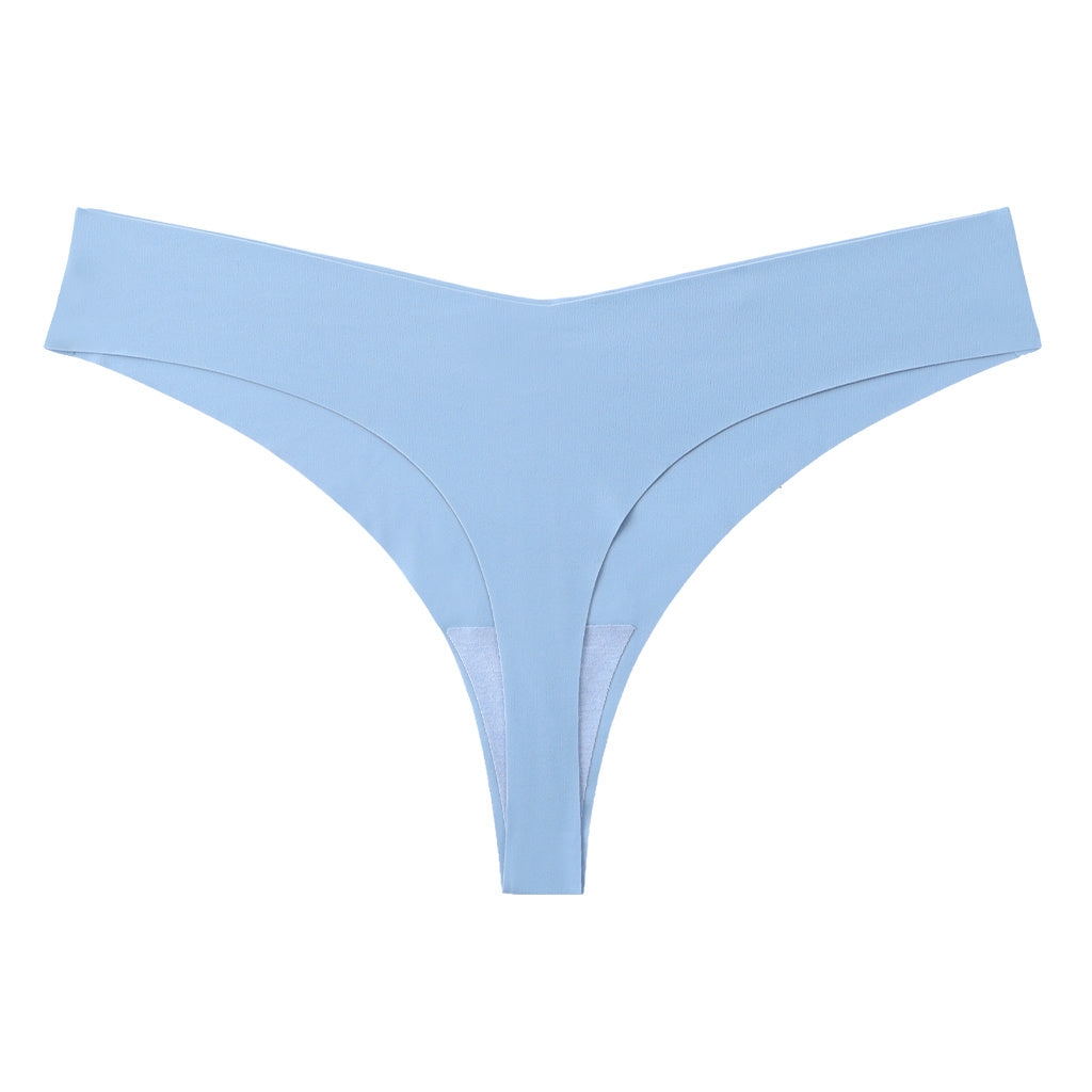 Seamless no VPL Thong 3 pack - Bluee