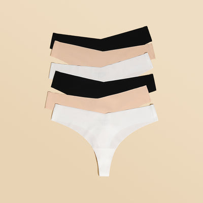 Sharicca Womens Satin Panties Shiny Bikini Underwear Low Rise Set of 4
