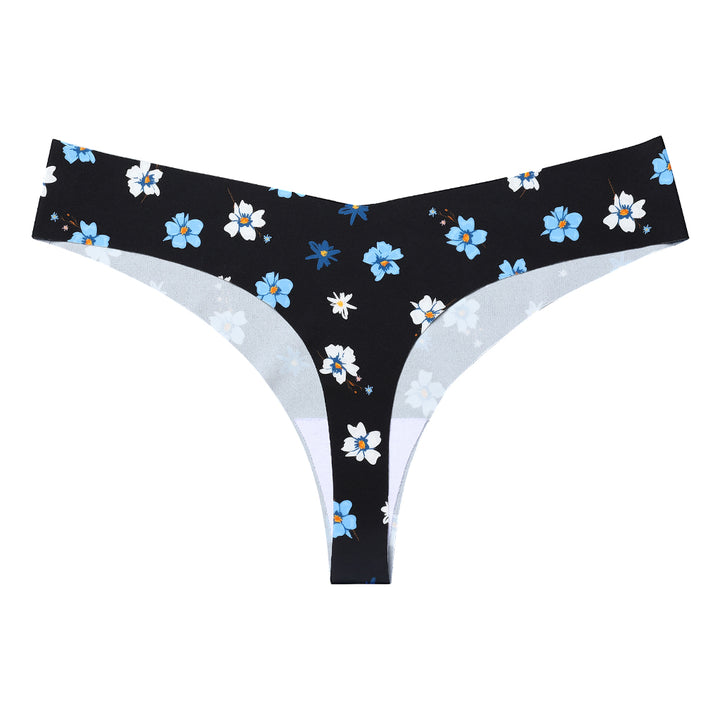 [SALTY FLOWER]★SHELL BASIC PANTIES Thongs for Women Seamless Breathable Underwear No Show
