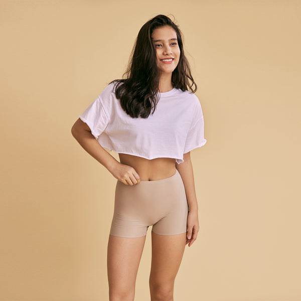 Seamless Boyshorts Panties - High Waisted Boxer Brief