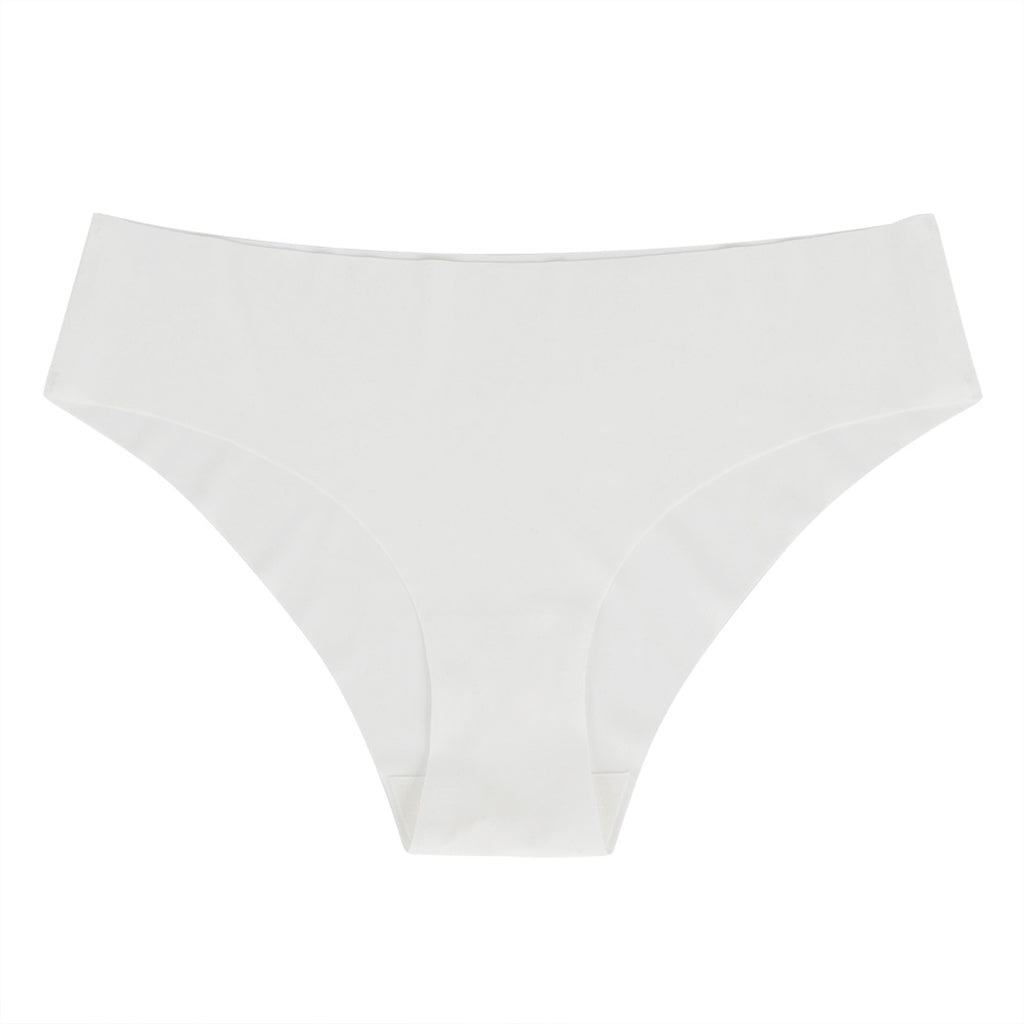 LinJie Women Seamless Cheeky Bikini No Show Panties Ladies Invisible Breathable Briefs Soft