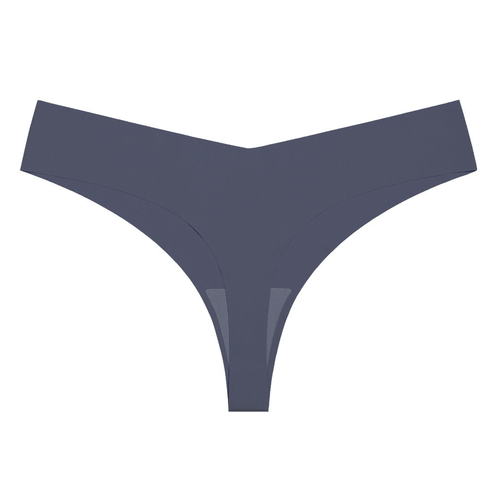 Sharicca Womens Seamless Cheeky Underwear Panties Low Rise Thong